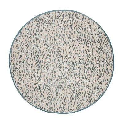 Safavieh Marbella Collection Gaia Geometric Round Area Rug