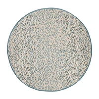 Safavieh Marbella Collection Gaia Geometric Round Area Rug