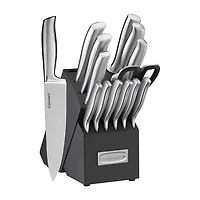 Cuisinart German Steel 15-pc. Knife Block Set