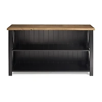 Walker Edison Freeda Small Space Collection Storage Console Table