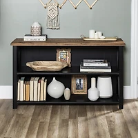Walker Edison Freeda Small Space Collection Storage Console Table