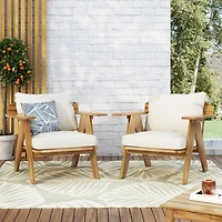 Arcola 2-pc. Upholstered Club Chair