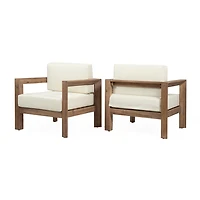 Genser 2-pc. Upholstered Club Chair