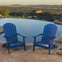 Hanlee 2-pc. Folding Adriondack Chair