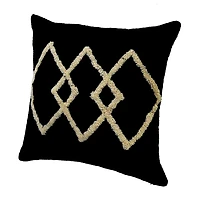 LR Home Avon Diamond Square Throw Pillow