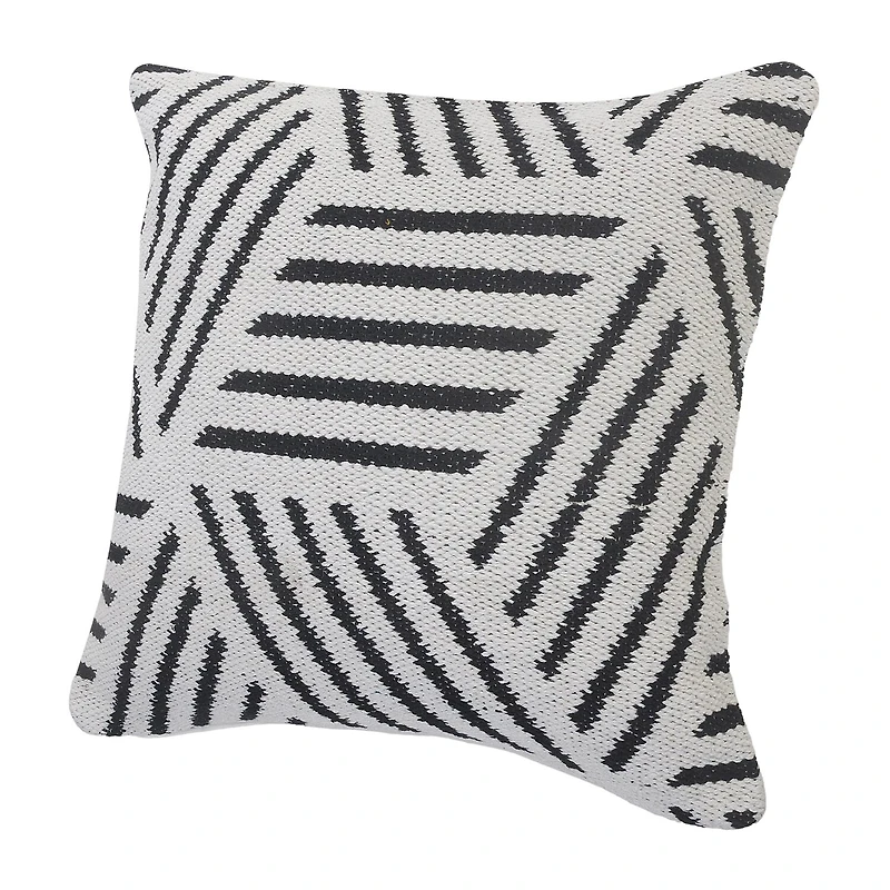 LR Home Erri Modern Square Throw Pillow