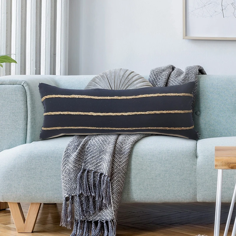 LR Home Luis Nautical Lumbar Pillow