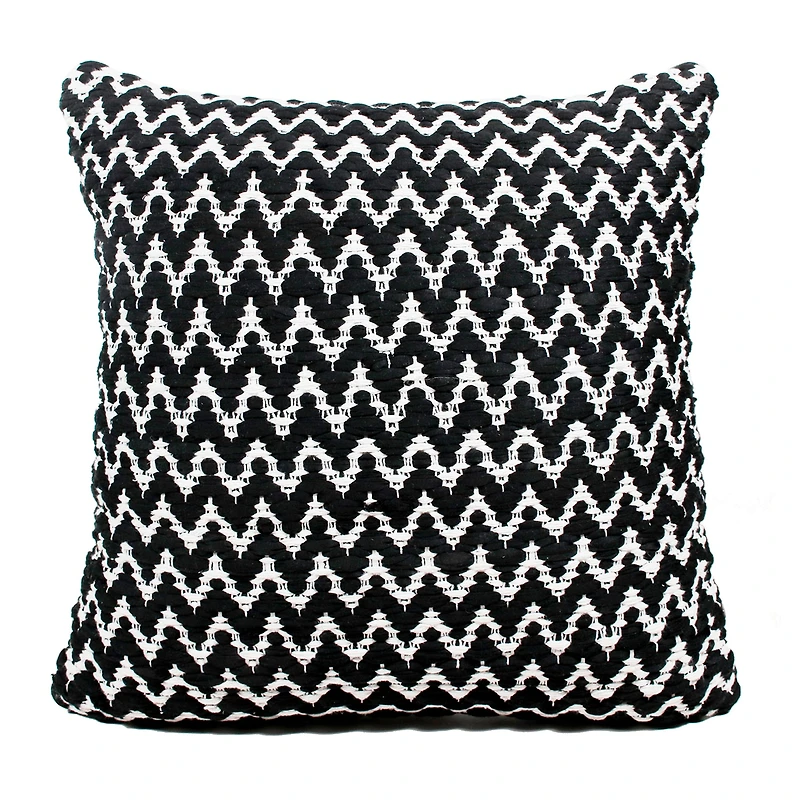 LR Home Milo Modern Square Throw Pillow