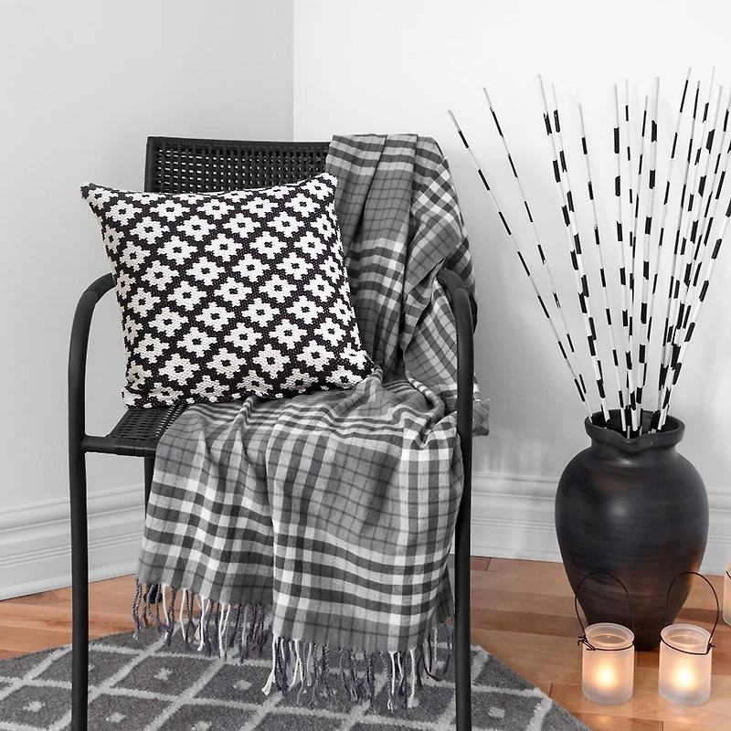 LR Home Ivan Modern Square Throw Pillow