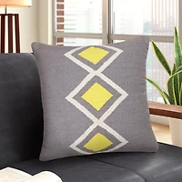 LR Home Alan Southwestern Square Throw Pillow
