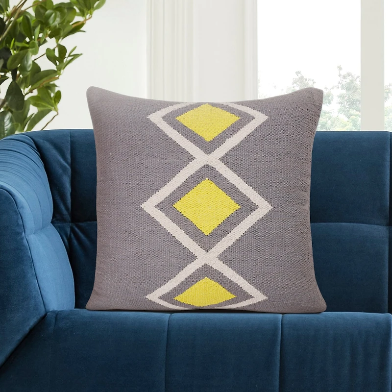 LR Home Alan Southwestern Square Throw Pillow