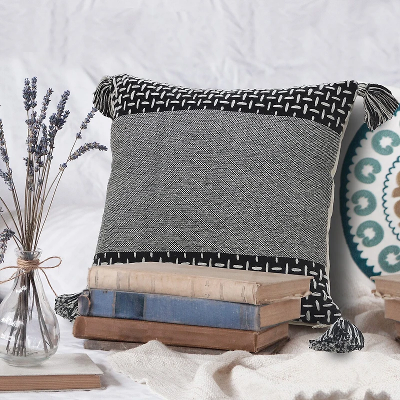 LR Home Nas Geo Set 2 Square Throw Pillow