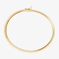 Womens 10K Gold Bangle Bracelet