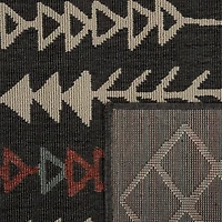 LR Home Tribal Eclectic Indoor Outdoor Rectangular Area Rug