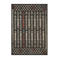 LR Home Tribal Eclectic Indoor Outdoor Rectangular Area Rug