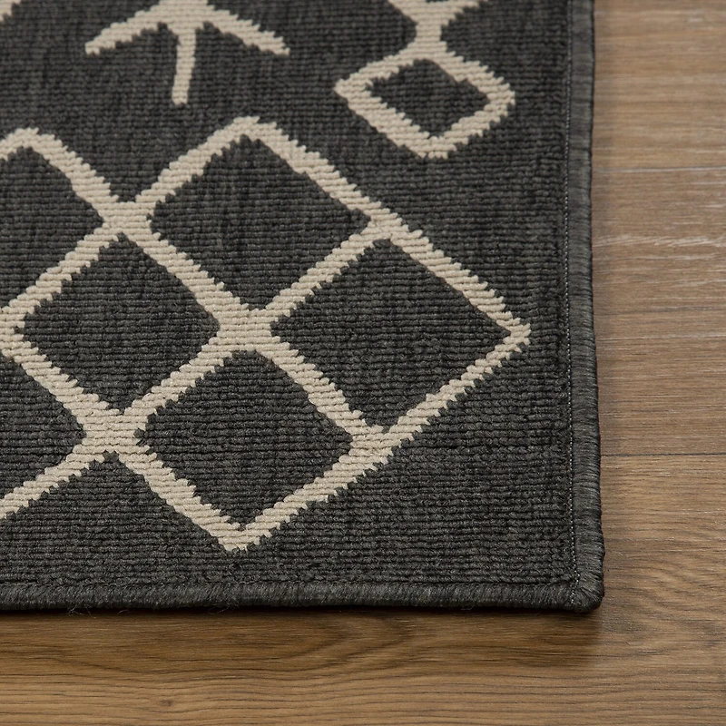 LR Home Tribal Eclectic Indoor Outdoor Rectangular Area Rug