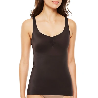 Ambrielle No Side-Show Waist Shaping Tank Shapewear Camisole