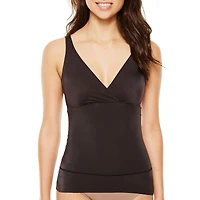 Ambrielle No Side-Show V-Neck Tummy Shaping Shapewear Camisole