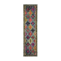 Safavieh Monaco Collection Flint Geometric RunnerRug