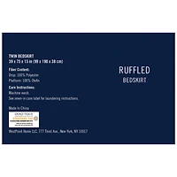 Martex Ruffle 15" Bed Skirt
