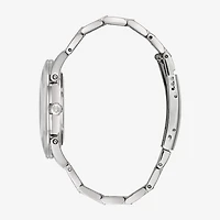 Bulova Classic Mens Silver Tone Stainless Steel Bracelet Watch 96b220