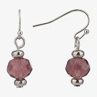 Mixit Silver Tone And Red Womens 3-pc. Jewelry Set