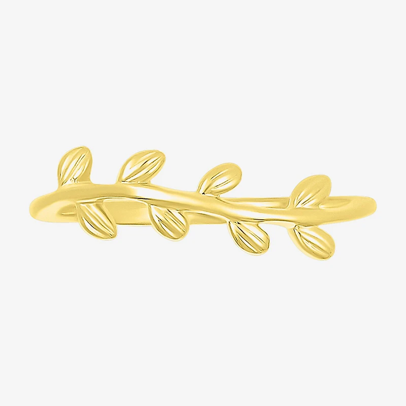 Womens 5.5MM 10K Gold Round Band