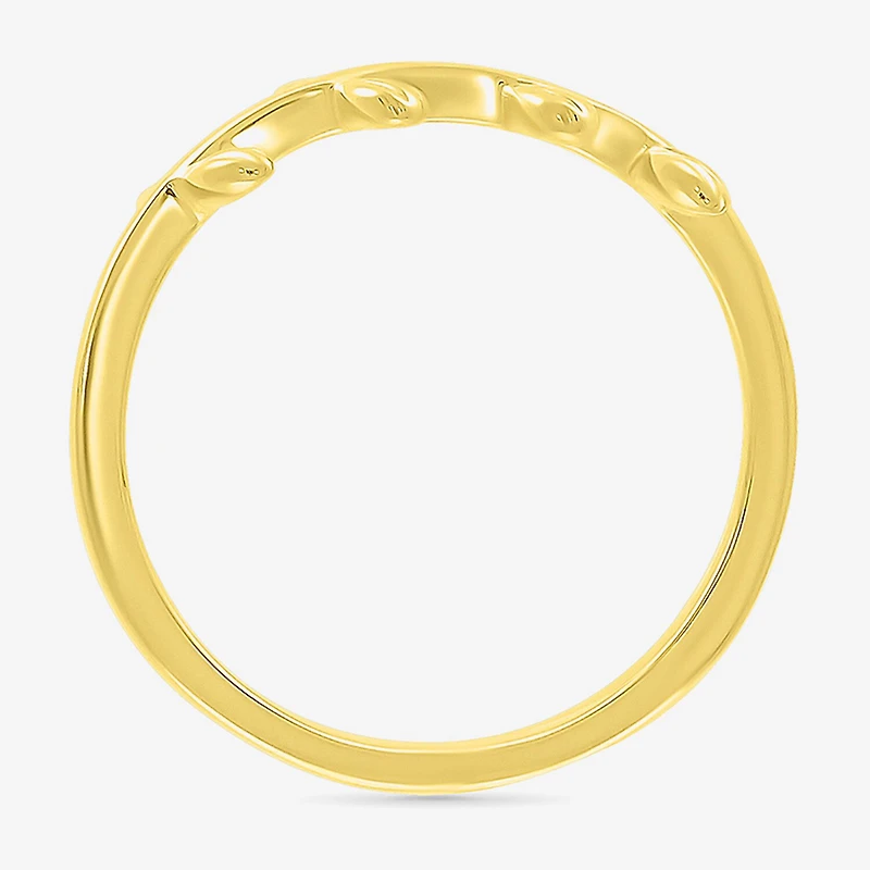 Womens 5.5MM 10K Gold Round Band