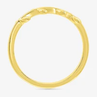 Womens 5.5MM 10K Gold Round Band
