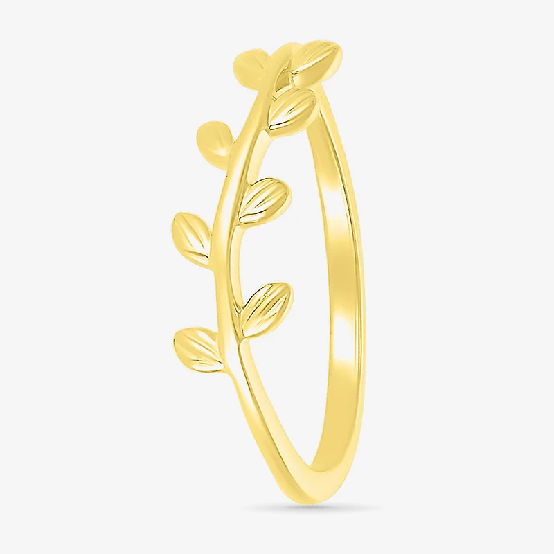 Womens 5.5MM 10K Gold Round Band