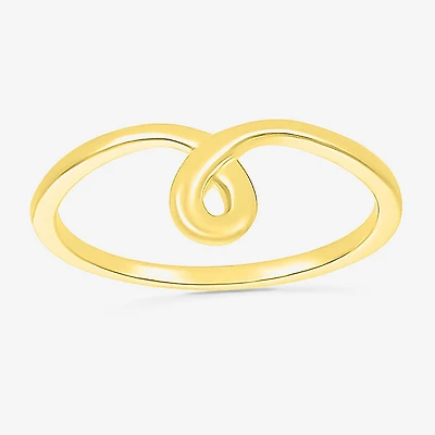 Womens 6.5MM 10K Gold Round Band