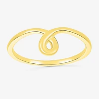 Womens 6.5MM 10K Gold Round Band