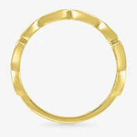 Womens 4.5MM 10K Gold Heart Band
