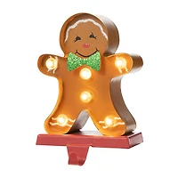 Glitzhome Marquee Led Christmas Stocking Holder