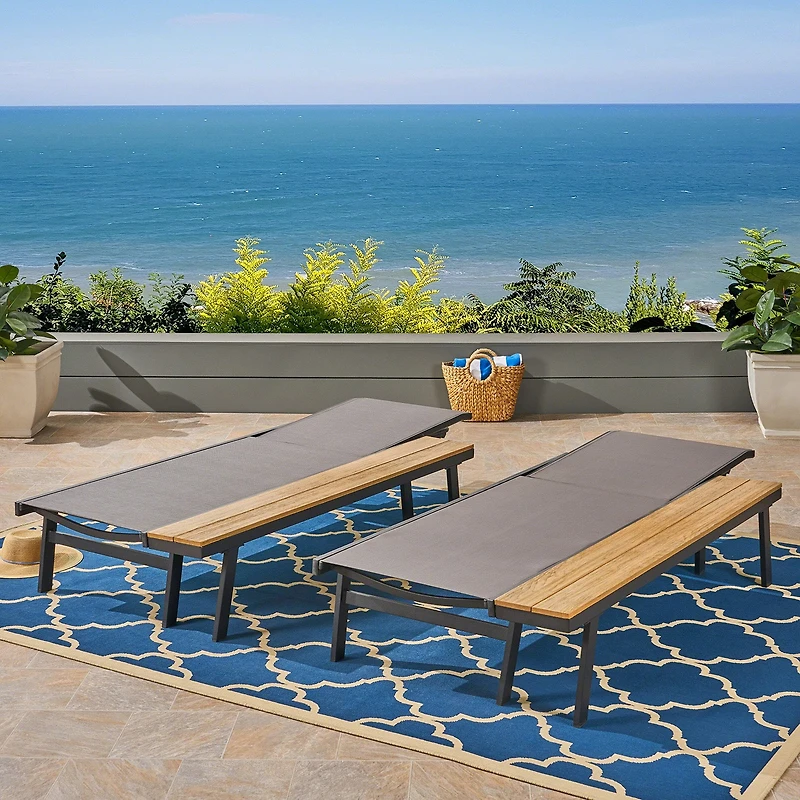 Waterloo Adjustable 2-pc. Lounge Chair