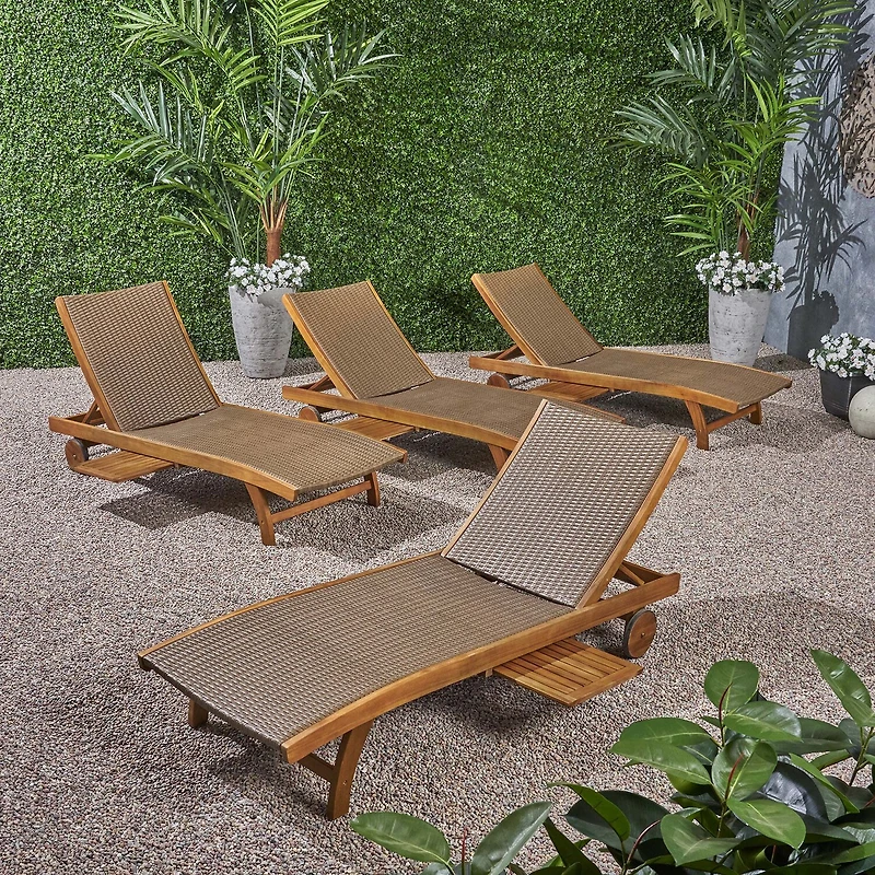 Banzai Adjustable 4-pc. Lounge Chair
