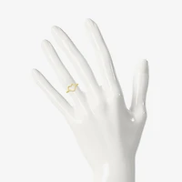 Womens 9mm 10K Gold Heart Band
