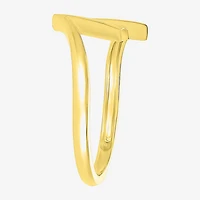 Womens 13.5MM 10K Gold Round Band