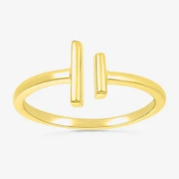 Womens 8.5MM 10K Gold Round Band