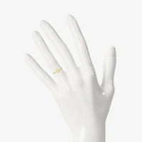 Womens 8.5MM 10K Gold Round Band