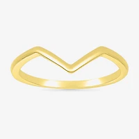 Womens 2MM 10K Gold Round Band