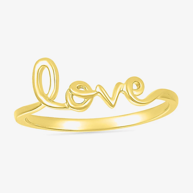 Womens 6.5MM 10K Gold Round Band