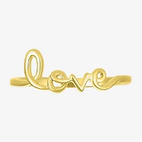 Womens 6.5MM 10K Gold Round Band