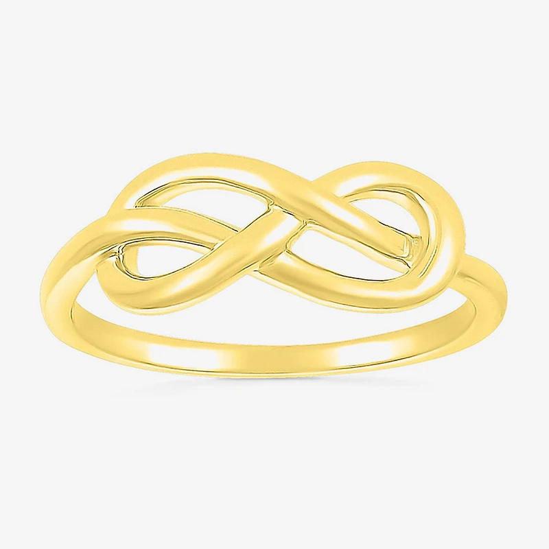 Womens 6.5MM 10K Gold Infinity Band