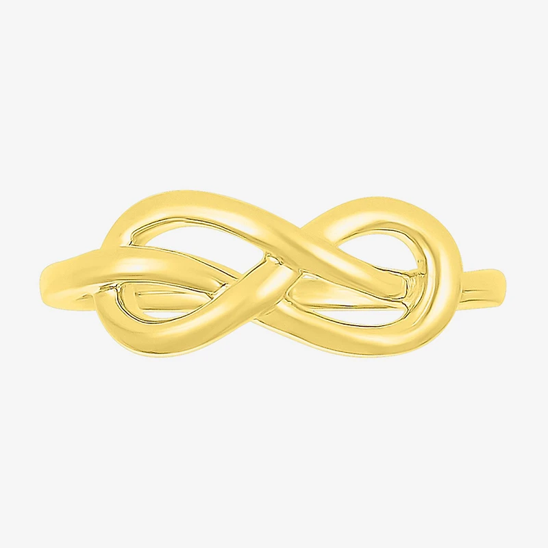 Womens 6.5MM 10K Gold Infinity Band