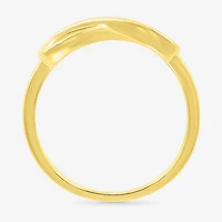 Womens 5MM 10K Gold Infinity Band