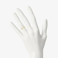 Womens 5MM 10K Gold Infinity Band