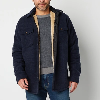 Victory Sherpa Lined Fleece Shirt Jacket