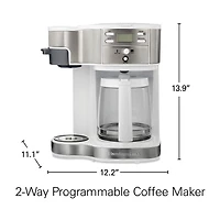 Hamilton Beach 2-Way Programmable Coffee Maker