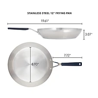 KitchenAid Stainless Steel 12" Frying Pan